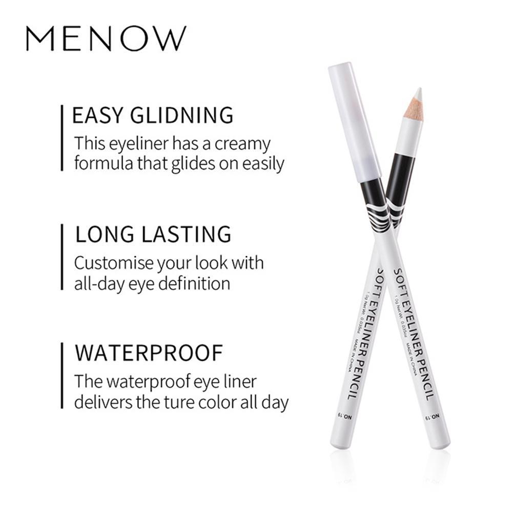 [Hàng mới về] Bút kẻ mắt dạng lỏng màu trắng chống thấm nước lâu trôi M8K7