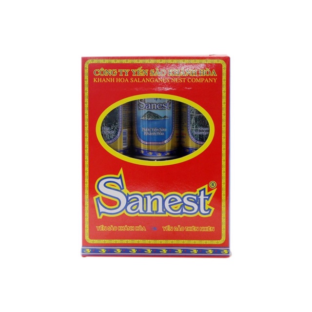 Nước Yến Sào Khánh Hoà Sanest 190ml (1lốc *6lon)