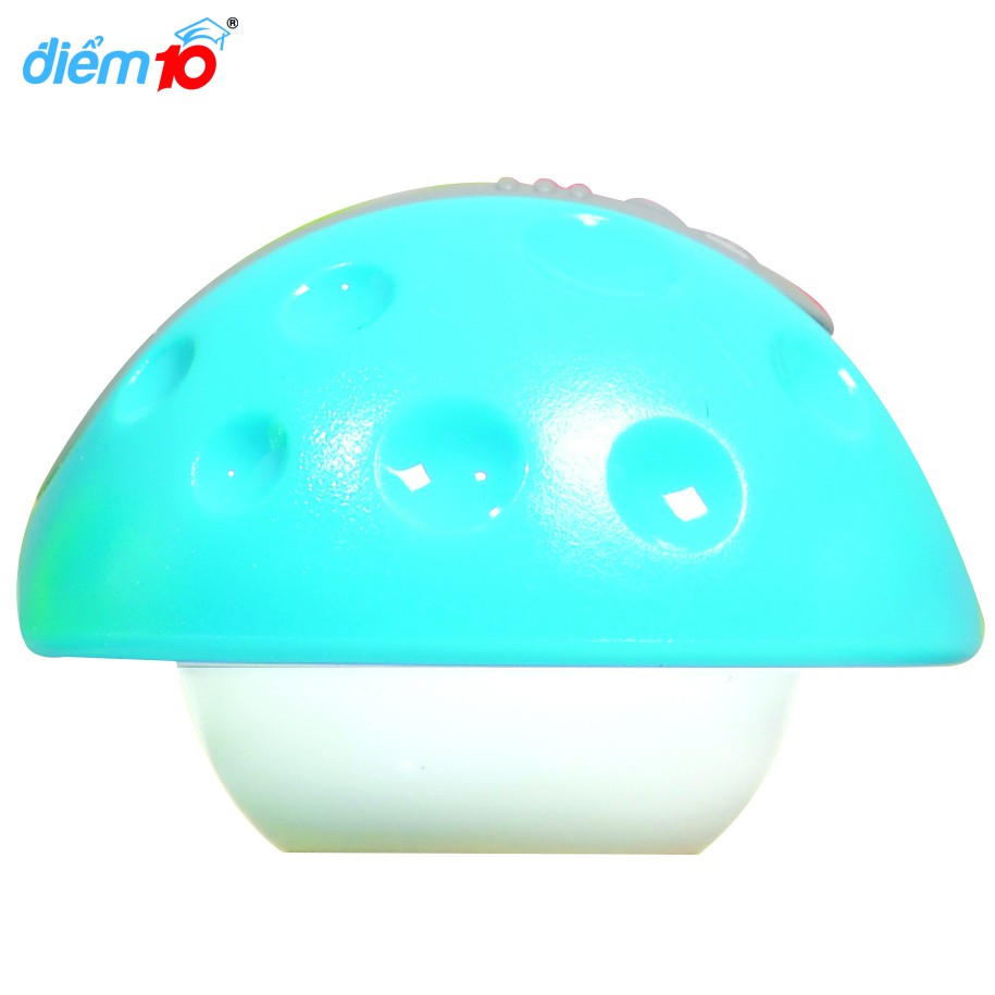 Chuốt bút chì hình nấm Thiên Long Điểm 10 TP-S020 có nắp đậy lỗ chuốt an toàn cho bé sử dụng, nhỏ gọn cho học sinh