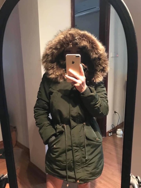 (SALE SỐC) Áo lót lông cực sịn hai màu đen, rêu | BigBuy360 - bigbuy360.vn