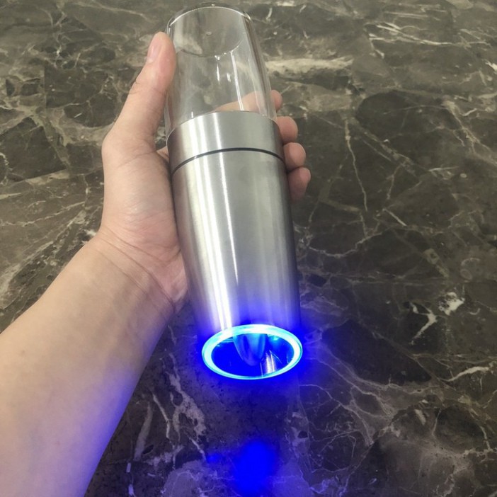 Sản Phẩm Máy xay hạt tiêu và gia vị GB-5090. Chất liệu thép không gỉ 201, ABS, Acrylic, lõi Mài gốm. Bảo hành 6 tháng. (