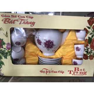 BỘ ẤM CHÉN PHA TRÀ CERAMICS- GỐM SỨ CAO CẤP