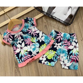 Bộ cotton xuất dư cho bé