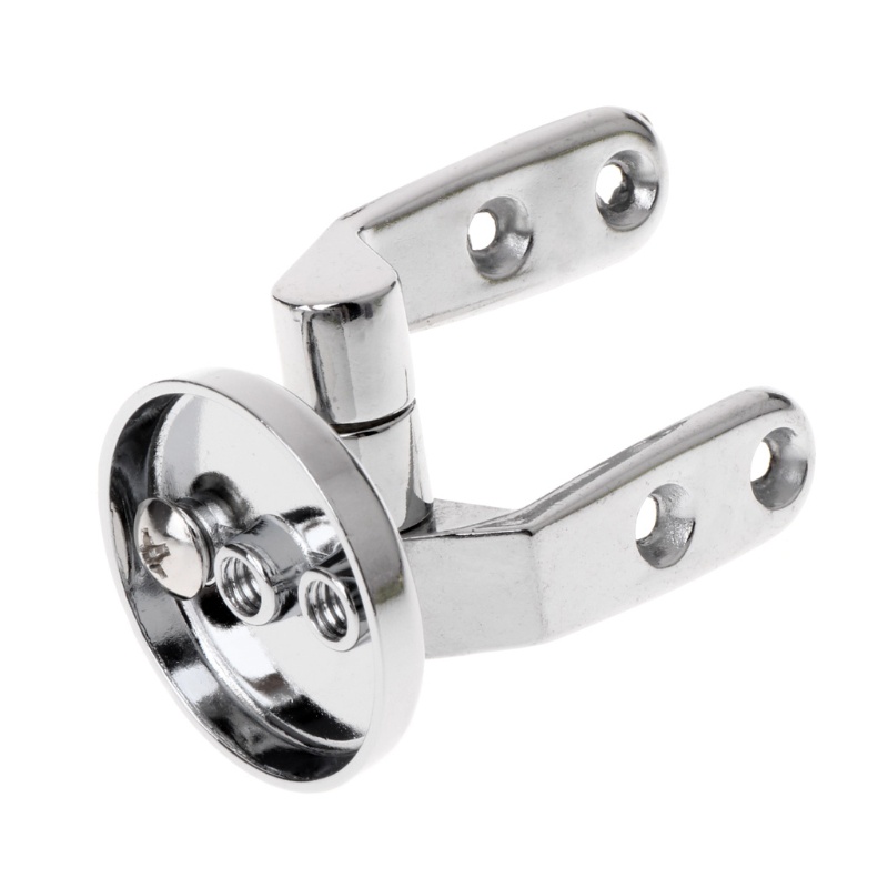 Bộ Bản Lề Toilet Bằng Hợp Kim Chrome Kèm Ốc Vít Cho Nhà Vệ Sinh
