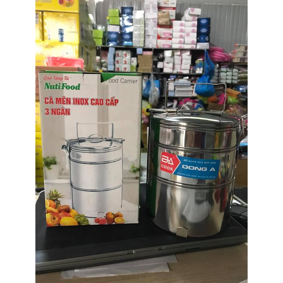 Cặp lồng inox 3 ngăn