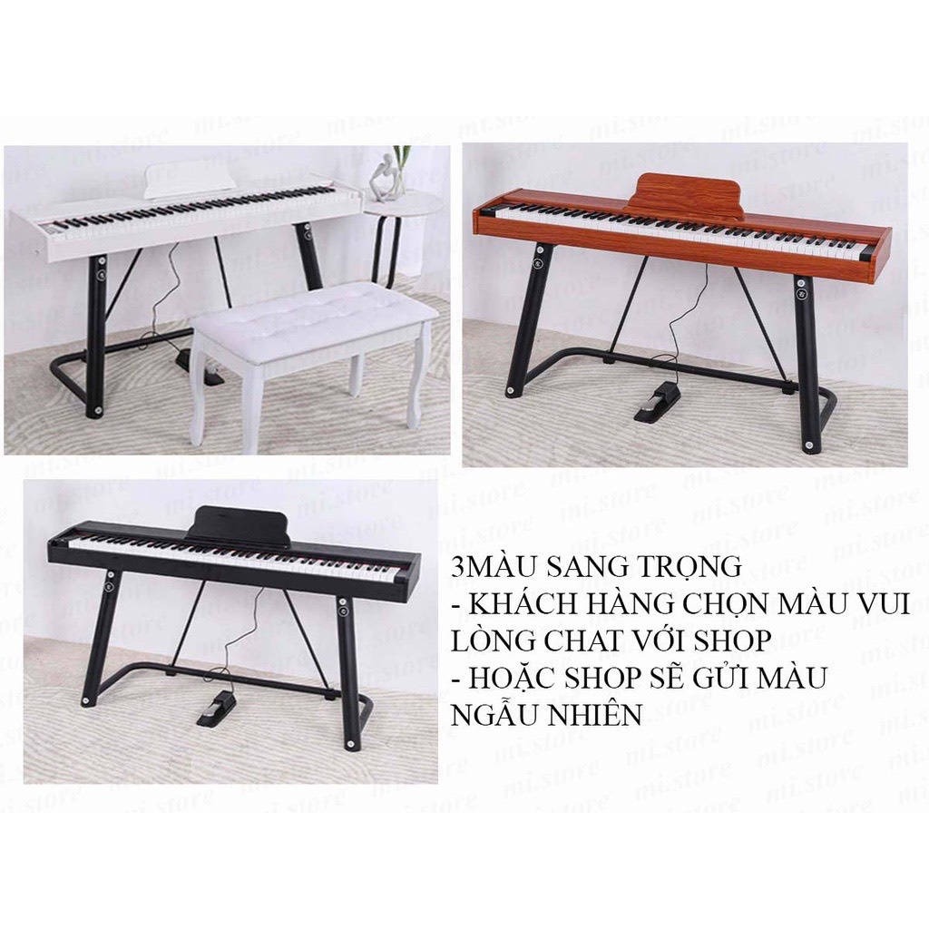 Đàn Piano gỗ, đàn Organ điện tử 88 phím, âm thanh siêu trong, thiết kế hiện đại, dễ dàng di chuyển mang theo