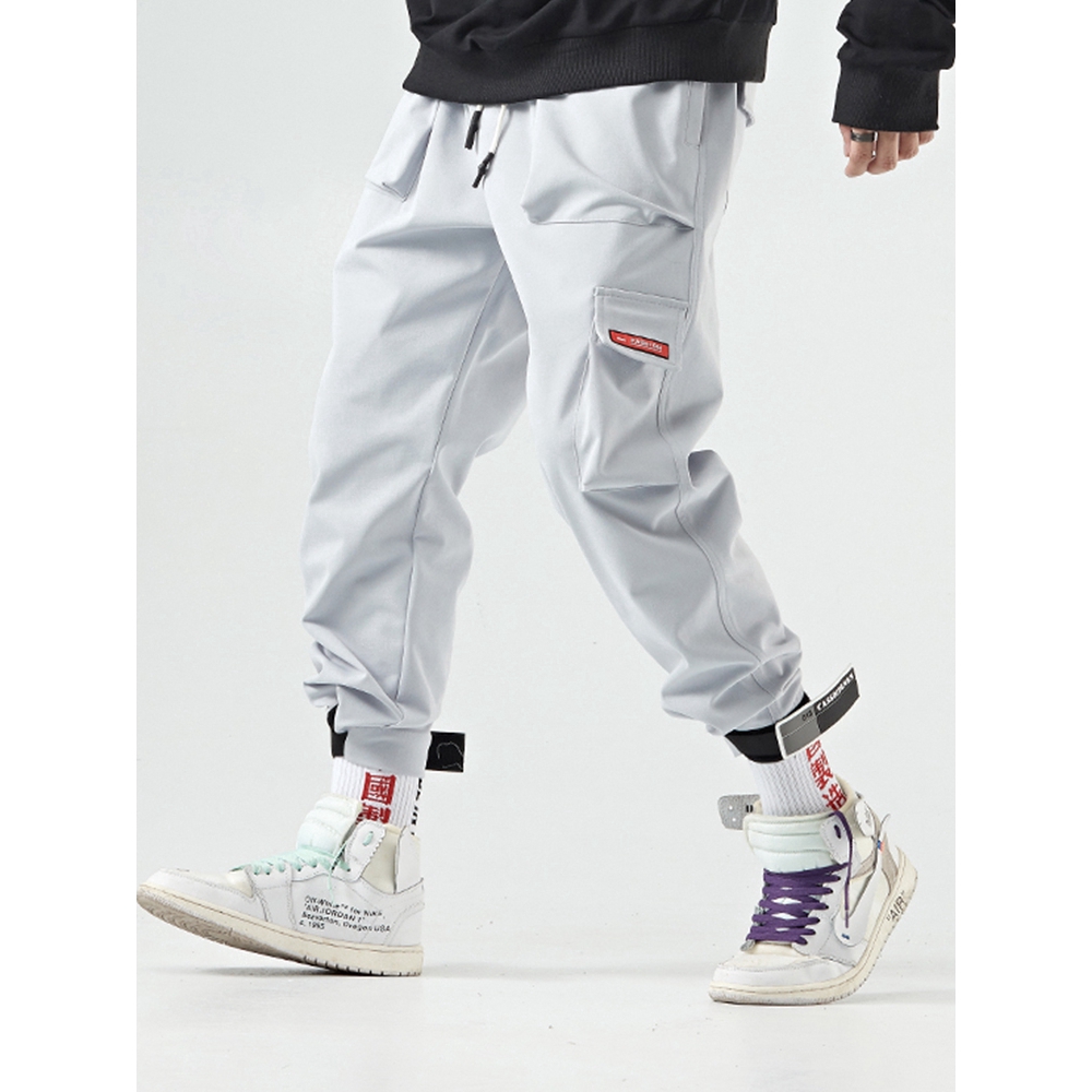 Quần dài nam kiểu dáng hip hop phong cách thể thao thời trang cá tính | BigBuy360 - bigbuy360.vn