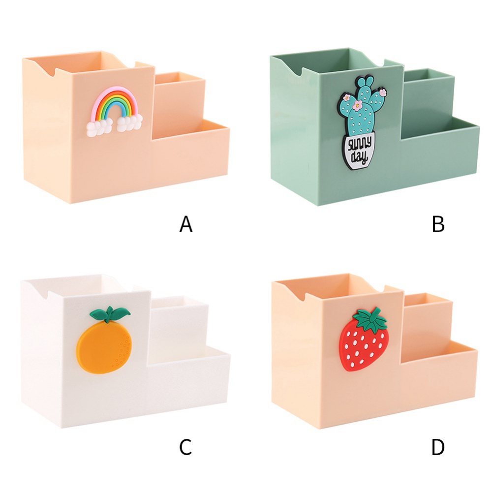 Giá Đỡ Bút / Thước Kẻ Thiết Kế Đơn Giản Tiện Dụng Cho Văn Phòng