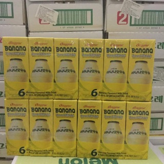 Sữa chuối hộp giấy 200ml Binggrae Hàn Quốc 