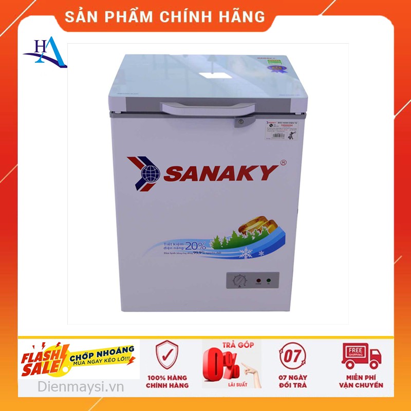 Tủ đông Sanaky 100 lít VH-1599HYK (Miễn phí giao tại HCM-ngoài tỉnh liên hệ shop)