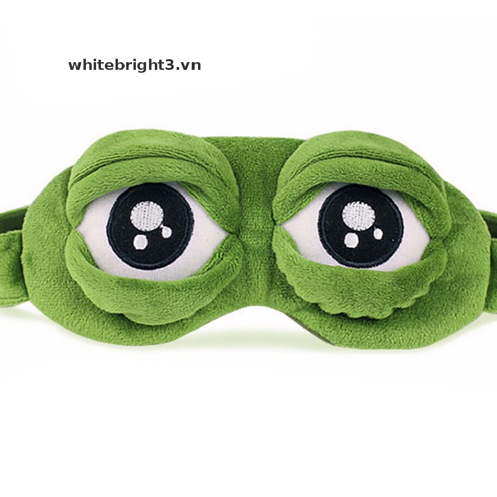 Bịt mắt ngủ hình ếch 3D ngộ nghĩnh đáng yêu