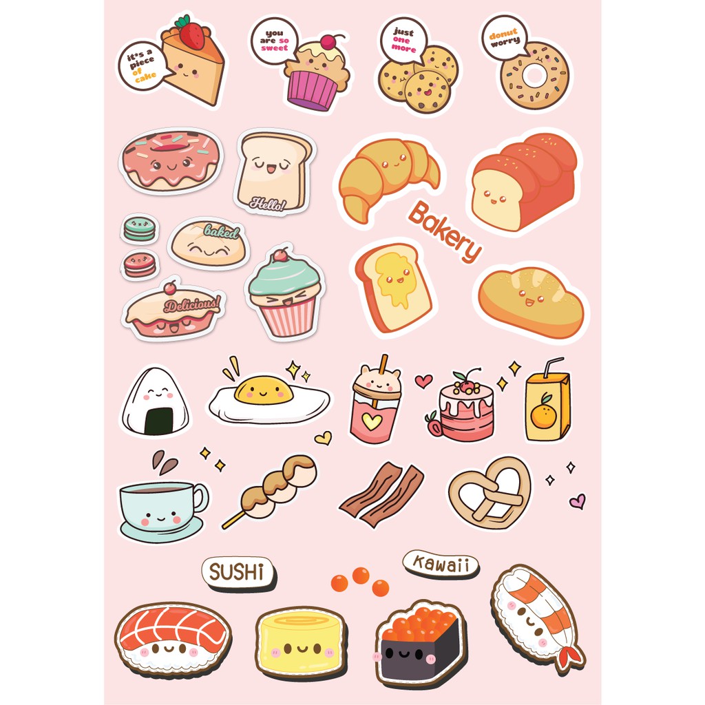 STICKER FOODY