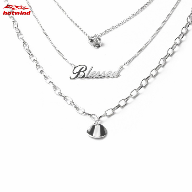 Dây chuyền hợp kim đính trang trí nhiều kiểu dáng phong cách Bohemian