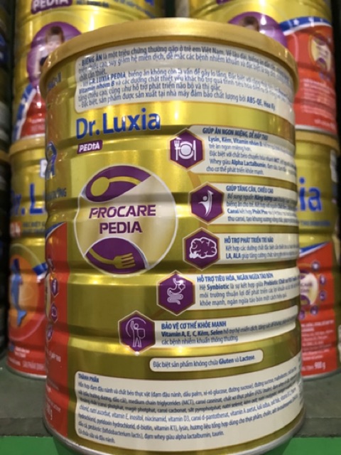 Sữa bột Dr.Luixia pedia 900g #3