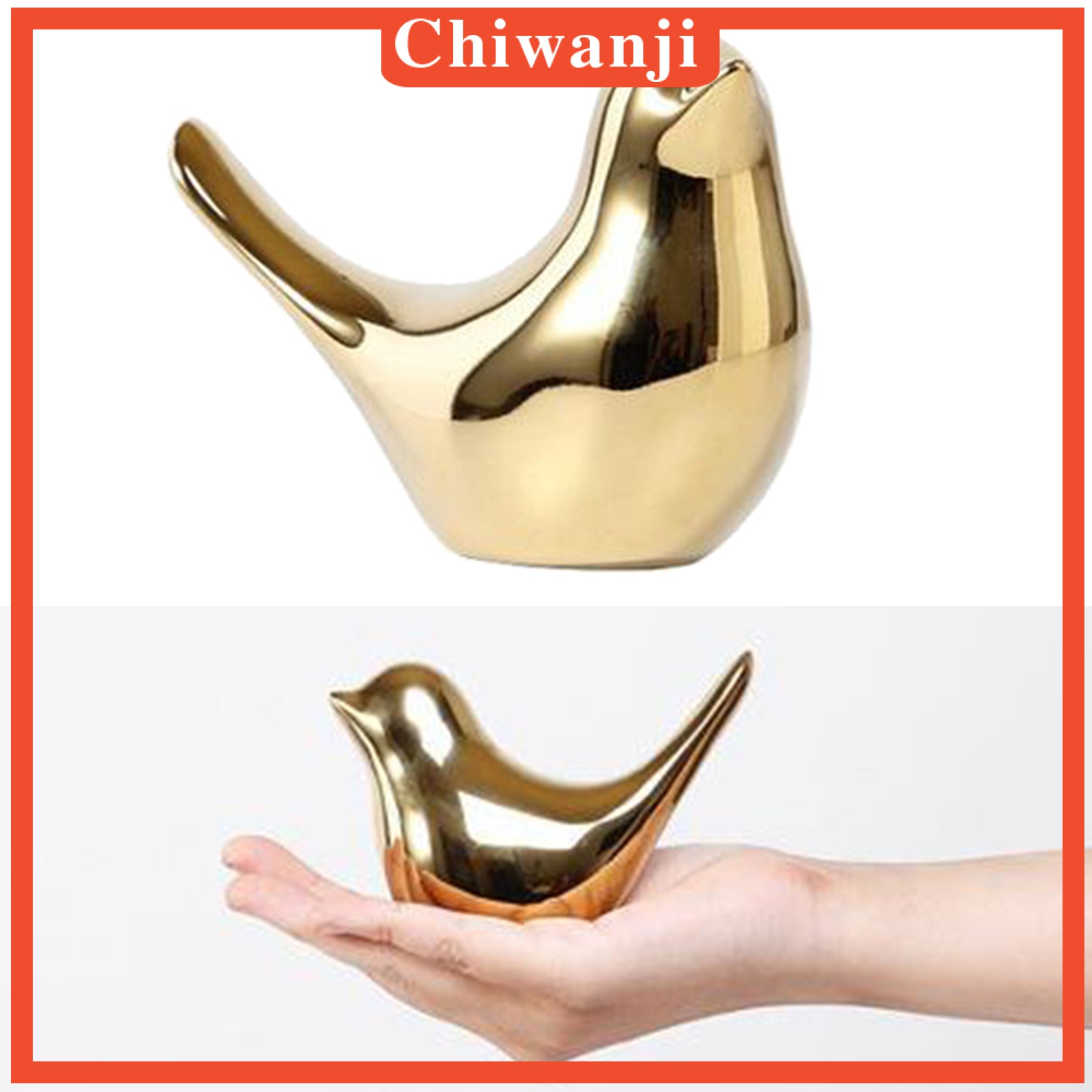 Đồ Trang Trí Nội Thất Hình Chú Chim Bằng Gốm Hiện Đại | BigBuy360 - bigbuy360.vn