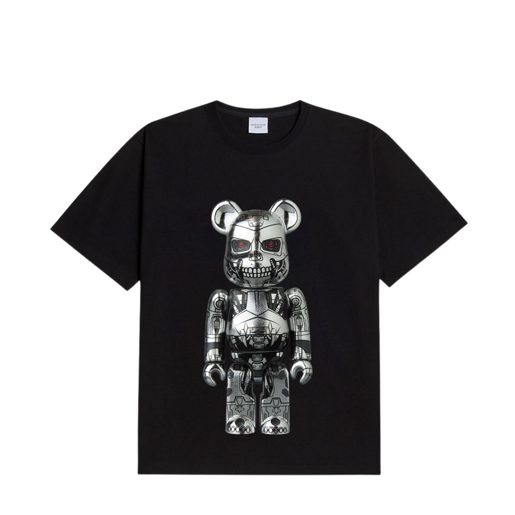 Áo thun bearbrick 13 cotton 100% chính phẩm, form oversize, chuẩn hàng xịn, full tem mạc, Anam Store