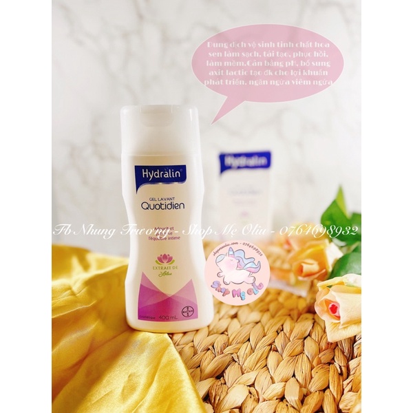 Dung dịch vệ sinh Hydralin