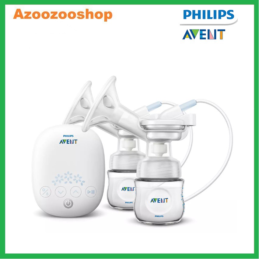 Máy hút sữa điện đôi Philips Avent, chế độ hút sữa xen kẽ giúp mẹ cảm thấy thoải mái và thư giãn, trọng lượng nhẹ