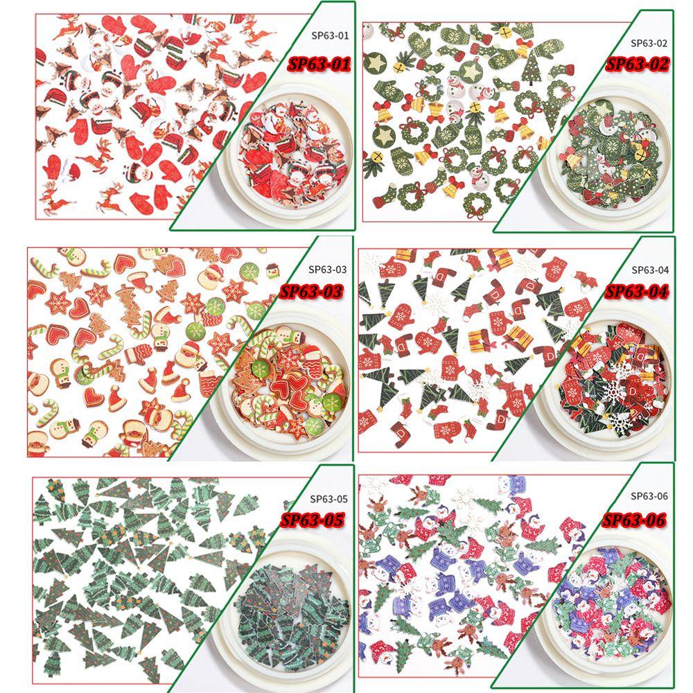 WATTLE Hạt Kim Sa Lấp Lánh Đính Móng Nghệ Thuật