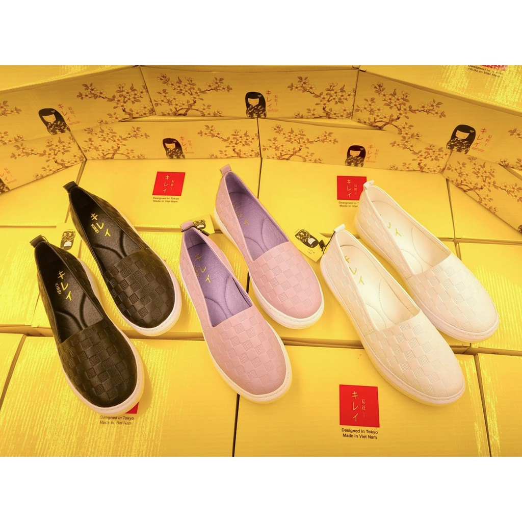 Giày Búp Bê Lười Nữ Thể Thao Nhật Siêu Nhẹ キレイーKirei | BigBuy360 - bigbuy360.vn