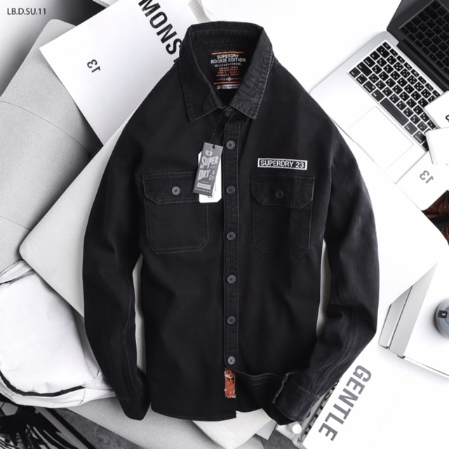 ÁO SƠ MI DENIM 2 TÚI CAO CẤP | BigBuy360 - bigbuy360.vn