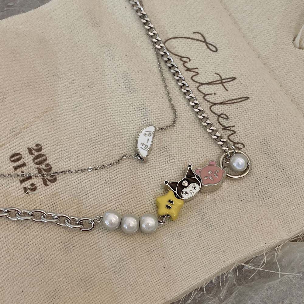 Vòng cổ choker/ vòng đeo tay hoạt hình Anime thanh lịch cho nữ