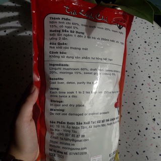 Trà linh chi túi lọc