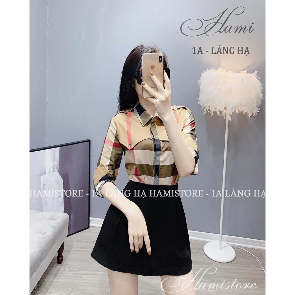 Sơ mi kẻ Bur.Ber.Ry A410 Hamistore