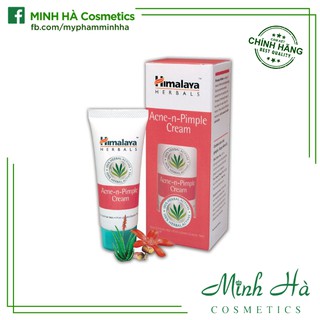 Kem dưỡng cho da mụn Himalaya Acne-n-Pimple Cream 30g
