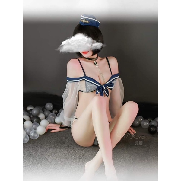 Set cosplay nàng thuỷ thủ [ Tặng mũ ] dễ thương nhưng vô cùng gợi cảm | BigBuy360 - bigbuy360.vn
