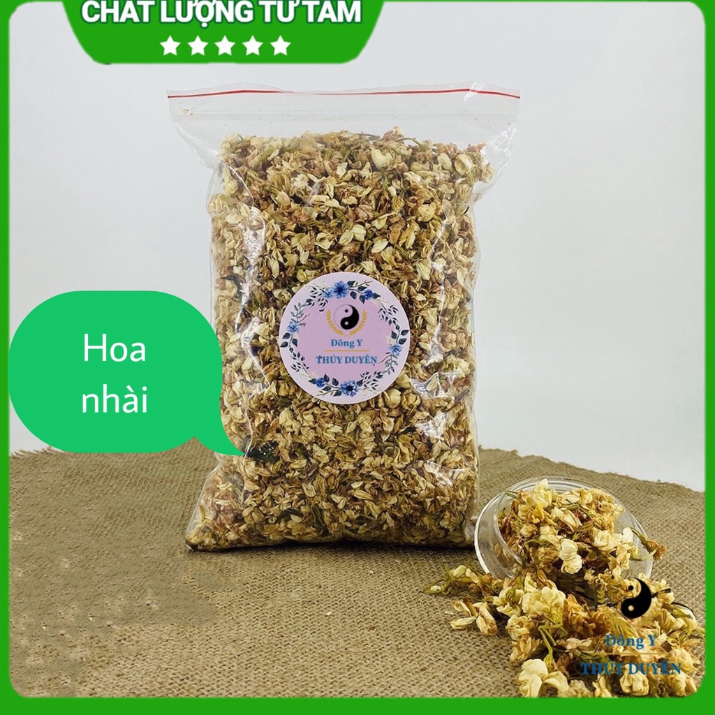 Hoa Nhài Khô 500g | Loại 1 - Trà Hoa Lài, Bông To, Dùng Pha Trà, Làm Nước Uống Thư Giãn, Thanh Nhiệt