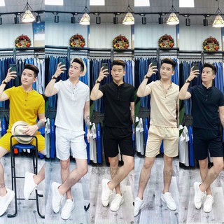 Đồ bộ đũi nam cổ tàu chất vải đũi hàng dày đẹp mặc là mê