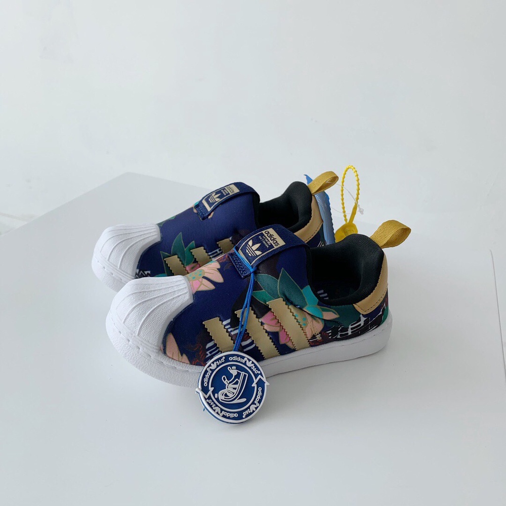 ADIDAS Giày Thể Thao Đế Mềm Thời Trang Cho Bé Trai Và Bé Gái 104* Có Sẵn