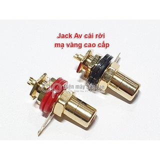 Jack Av cái rời (mạ vàng cao cấp)