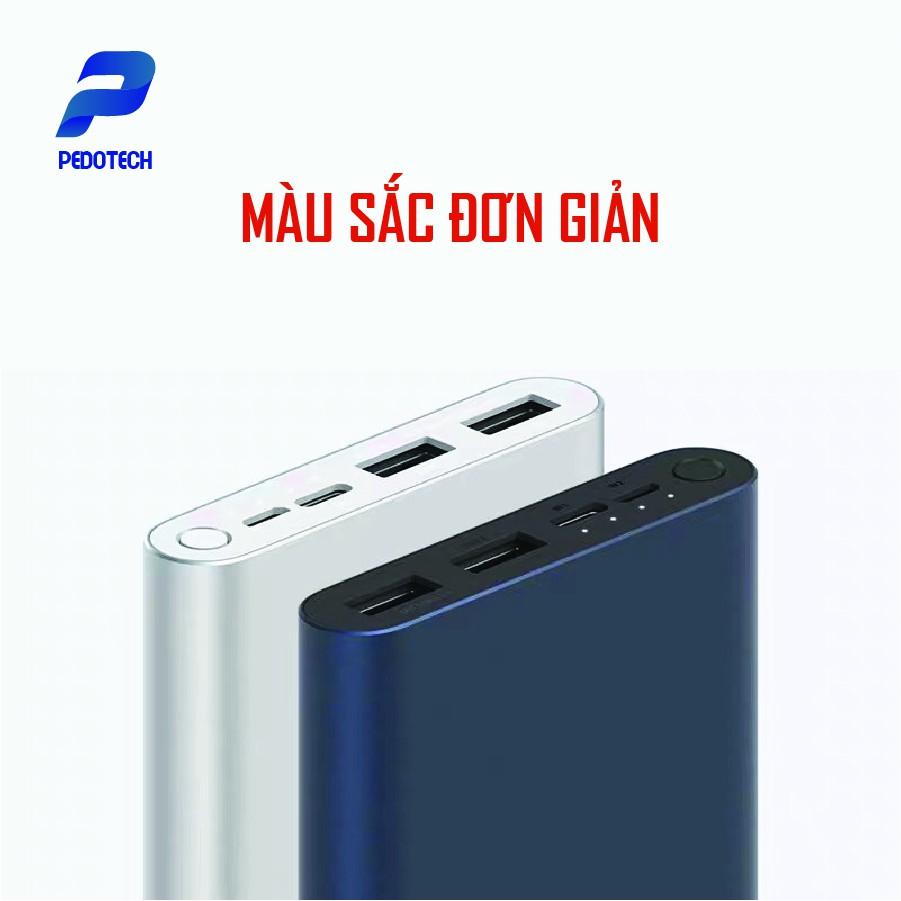 Pin dự phòng Xiaomi iPhone Samsung 10000mah, SIÊU NHANH cho iphone, samsung