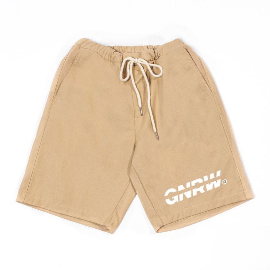 Quần đùi ngắn lưng thun Nam Nữ Kaki co giản short phản quang unisex Local Brand M Midori