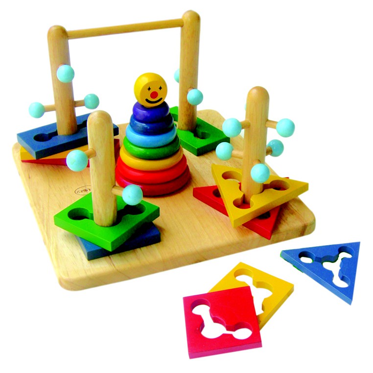 Đồ chơi gỗ Đường luồn lý thú | Winwintoys 65072 | Rèn luyện sự khéo léo và kiên nhẫn | Đạt tiêu chuẩn CE và TCVN