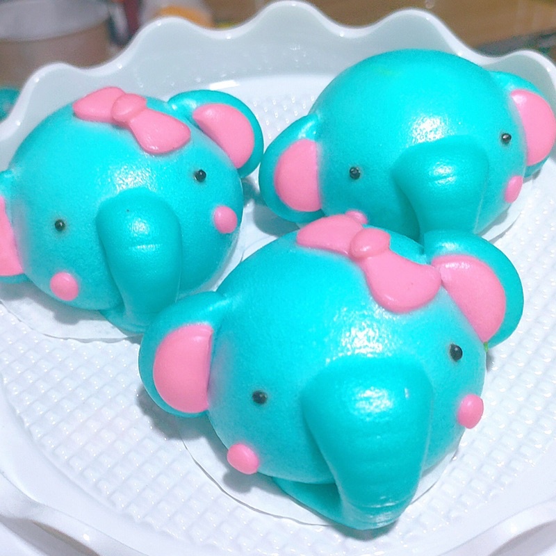 Khuôn làm bánh tạo hình chiếc nơ, bộ 3 khuôn nhấn lò xo 3 kích cỡ to nhỏ tạo hình bánh bao, fondant, đất set