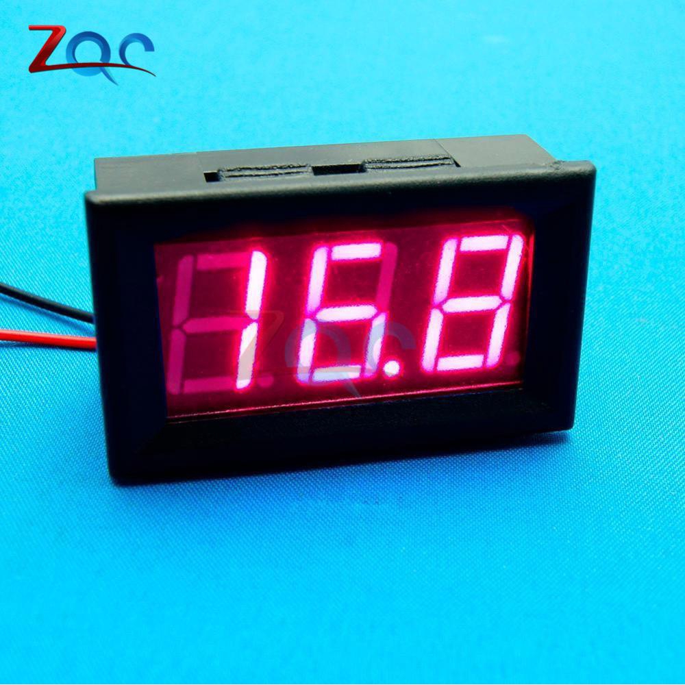 Dc Vôn Kế Kỹ Thuật Số 2 Dây 5v-120v 0.56 ''