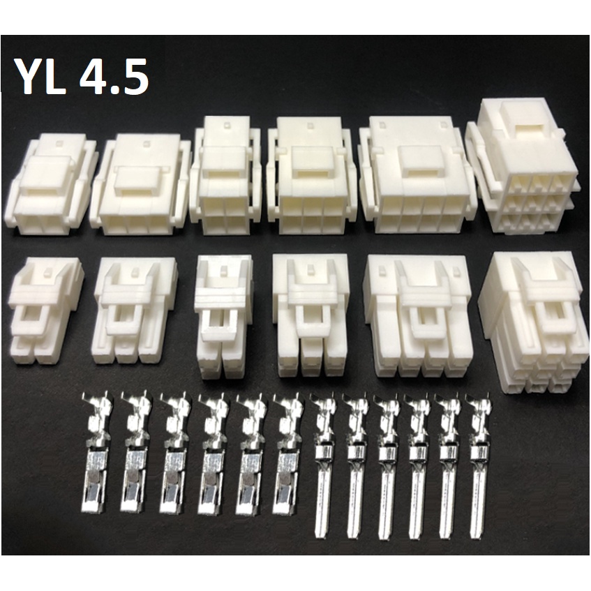 KO DÂY-CÓ DÂY- Đầu nối YL 4.5mm 2P-6P