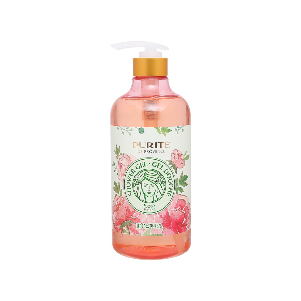 Sữa Tắm Purite Peony Shower Gel Thư Giãn Da Hương Hoa Mẫu Đơn 850ml