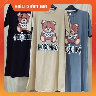 Váy Suông dài fom to rộng có túi/ Đầm suông gấu MOS
