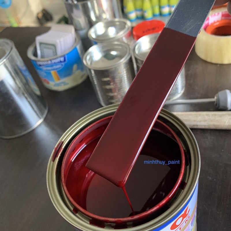 Sơn xe máy Honda Vario màu đỏ mờ MTP316-2K