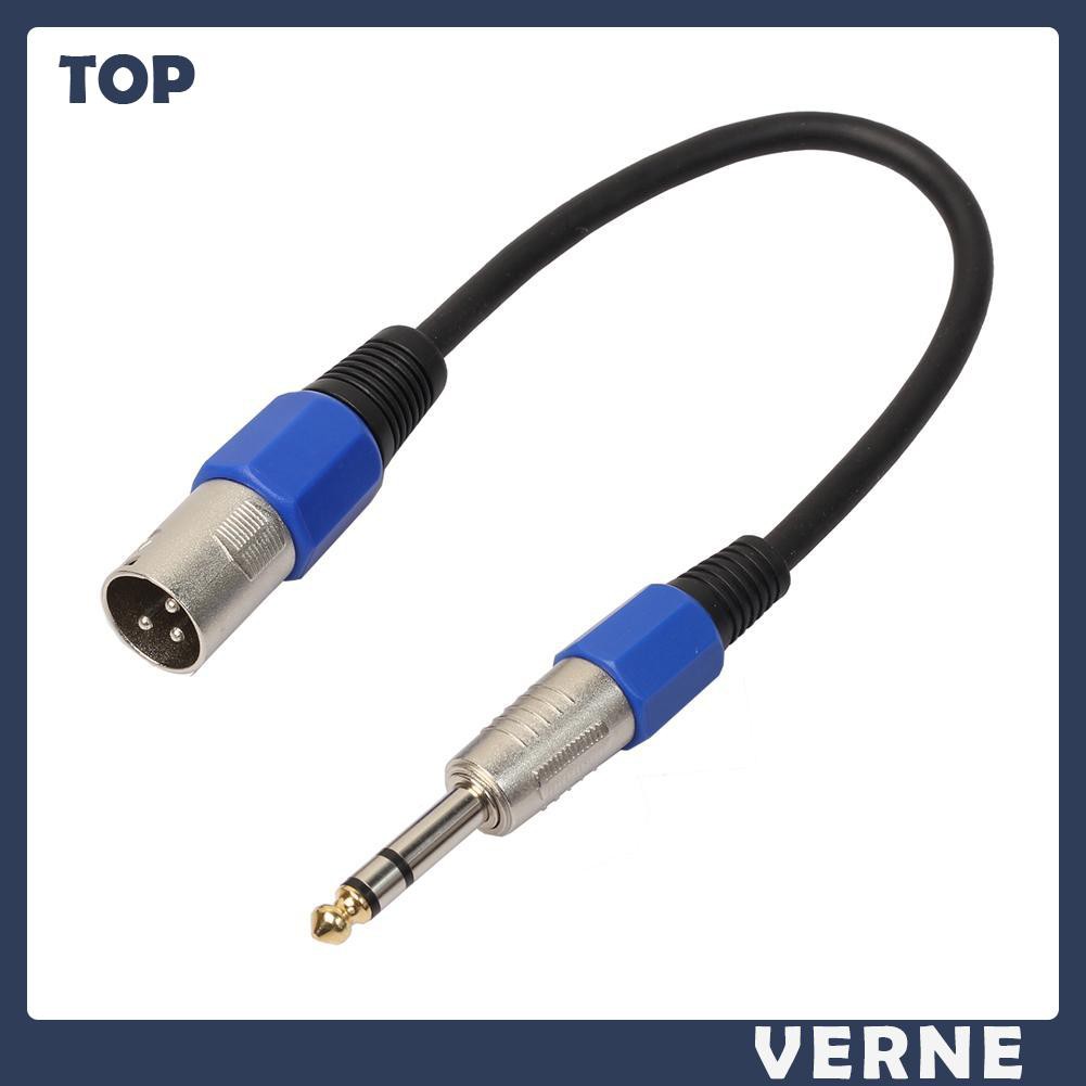 Dây Cáp Âm Thanh 3p Xlr Male Jack Sang 1 / 4 &quot;6.35Mm