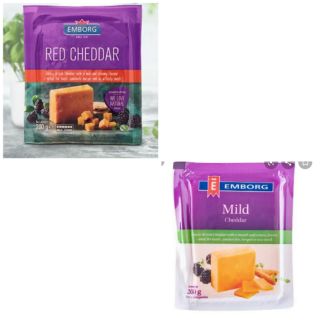 EMBORG PHÔ MAI RED CHEDDAR/MILD 200G