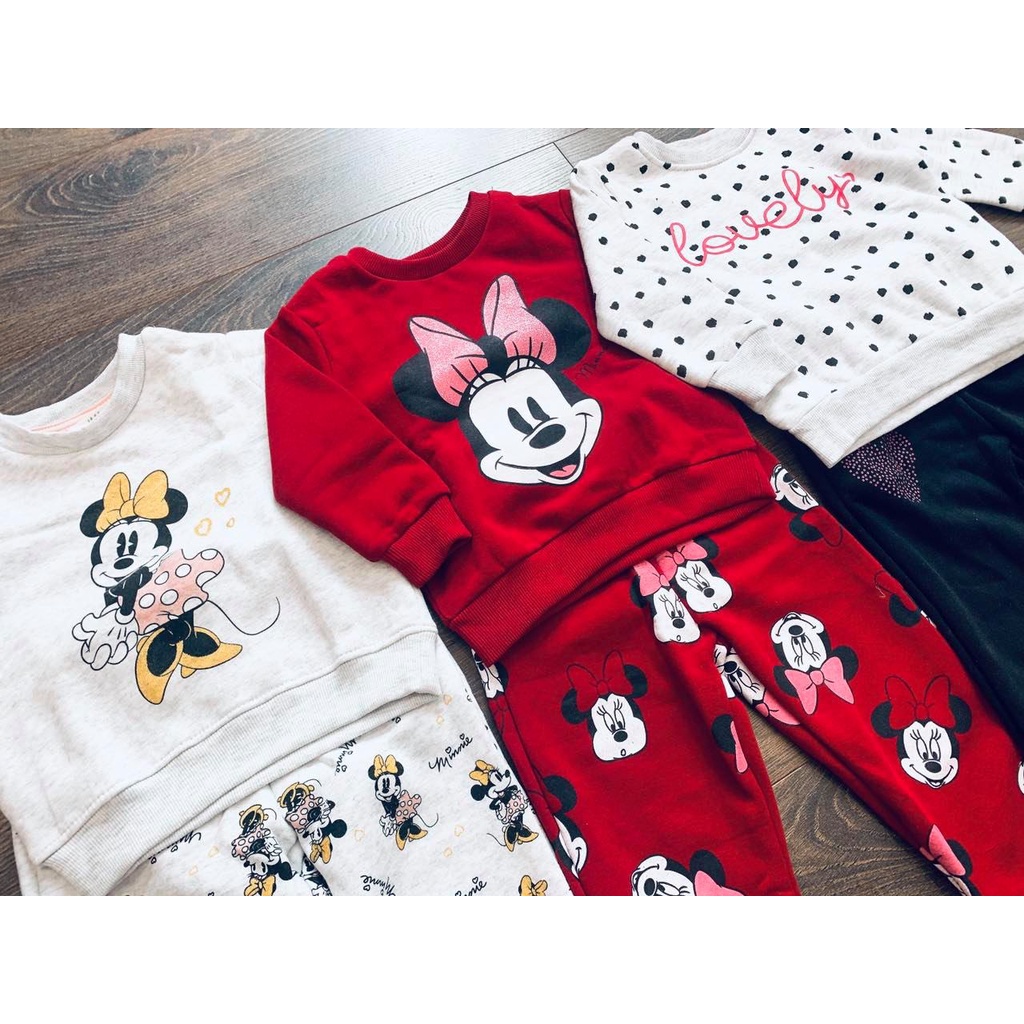 Bộ lót nỉ h.m xuất dư dày dặn siêu ấm cho bé