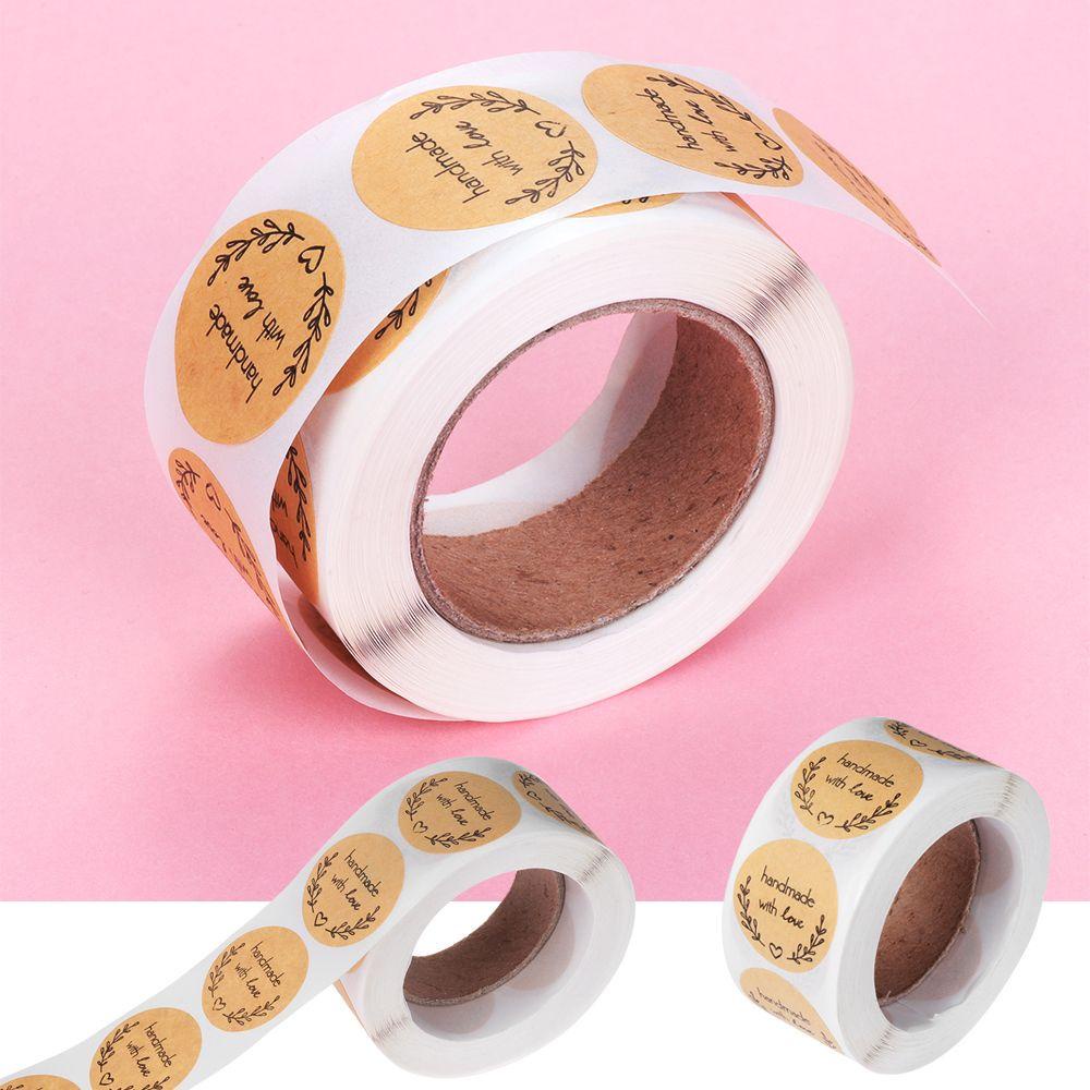 500 Nhãn Dán Trang Trí Túi Bánh Quy Tiệc Cưới