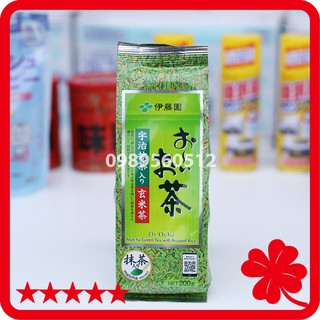 Trà Xanh Gạo Lứt Rang Nhật Bản 200gr