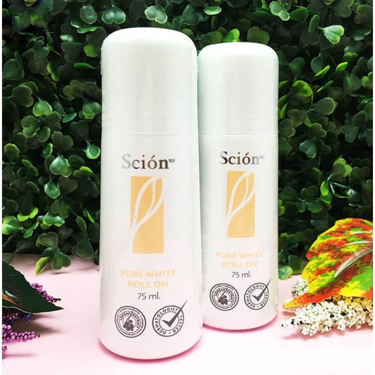 Lăn Khử Mùi Nuskin Scion Pure White Roll On 75ml ngăn ngừa hôi nách | BigBuy360 - bigbuy360.vn