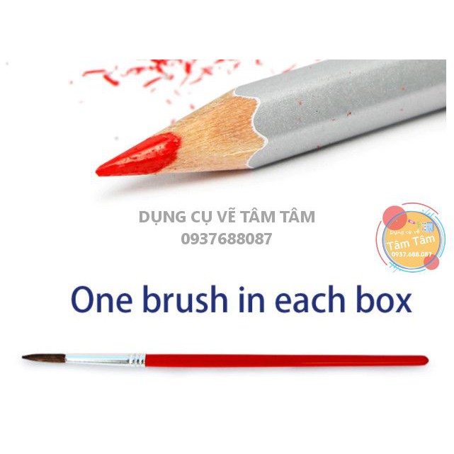 [ TÂM TÂM ]-Chì màu nước Marco Raffine 72 màu-